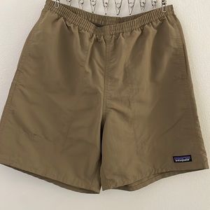 Ash Tan Patagonia Baggies 7 Inch shorts